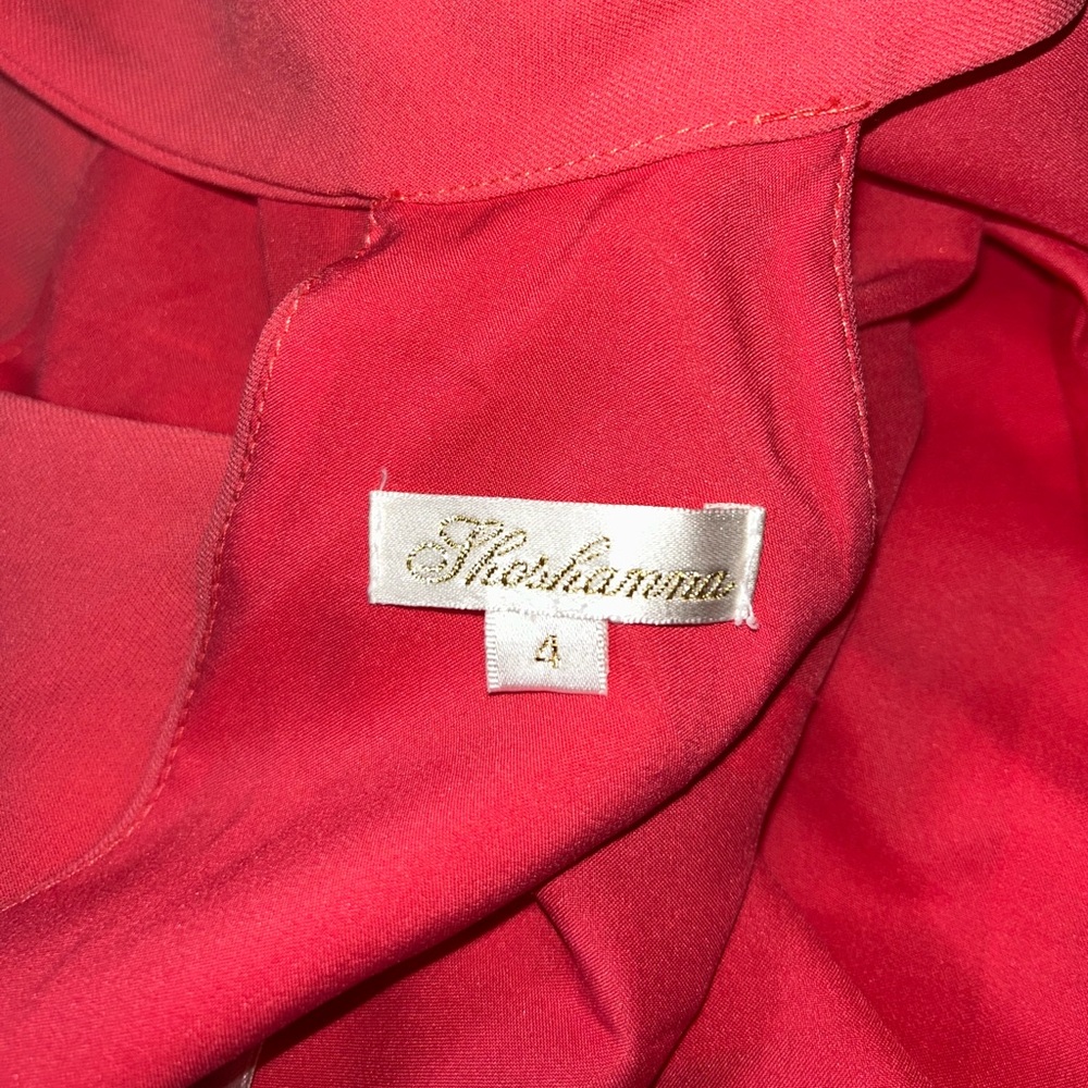Shoshanna Coral Halter Mini Dress - Picture 7 of 8